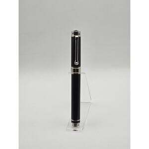 Montegrappa Ducale Black Fountain Pen with Olympic Rings M Nib + Converter